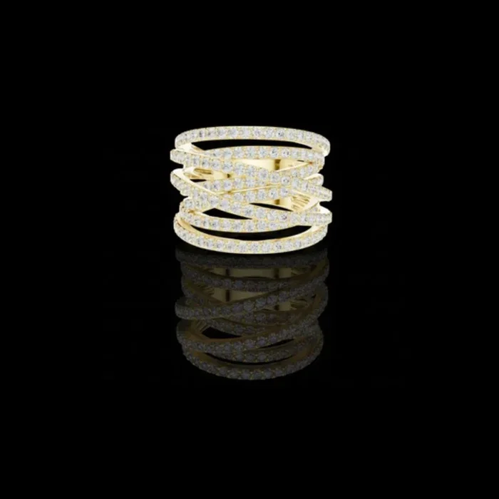 1.63 TCW Heavenly Lab Grown Round Cut Diamond Ring For Special One