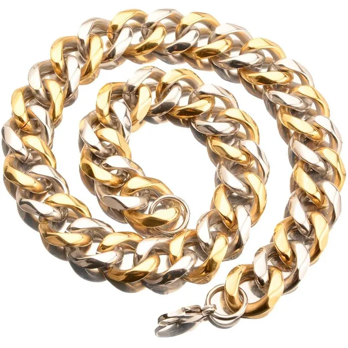 10/12/15/17/19mm Stainless Steel Chain Necklace