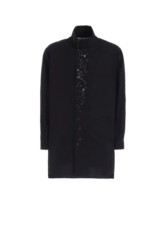100/2 BROAD LONG SLEEVE SHIRT WITH MANY BUTTONS