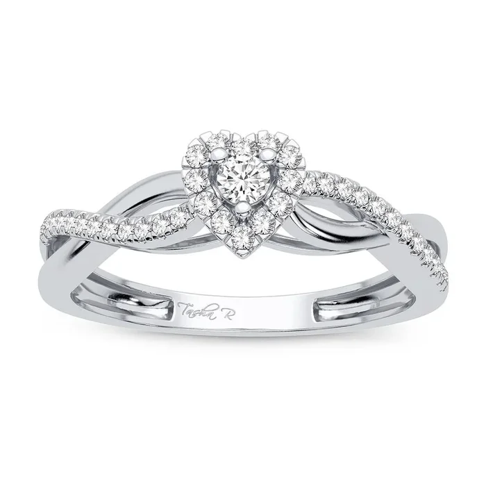 10K 0.20CT Diamond Ring