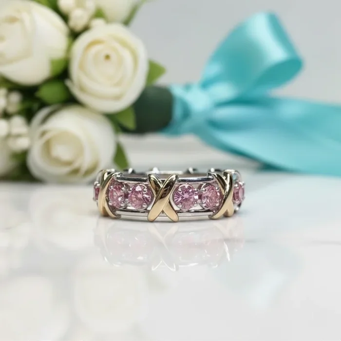 14K Rose Gold Wedding Band