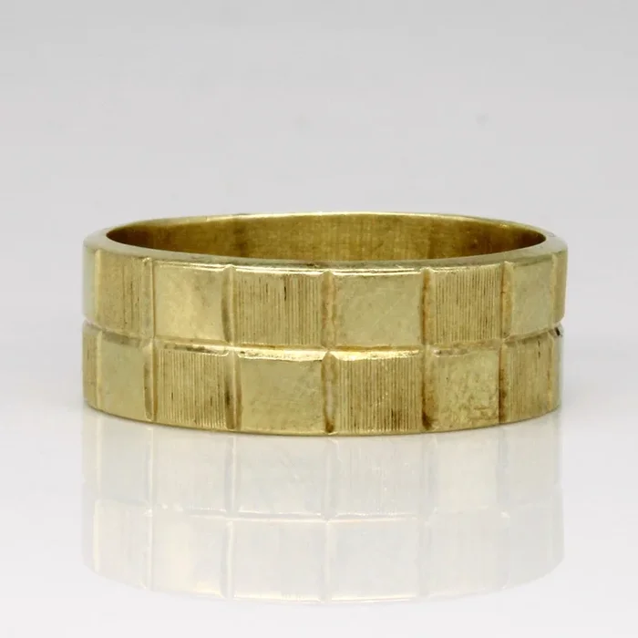 14k Yellow Gold Ring | SZ 10.75 |