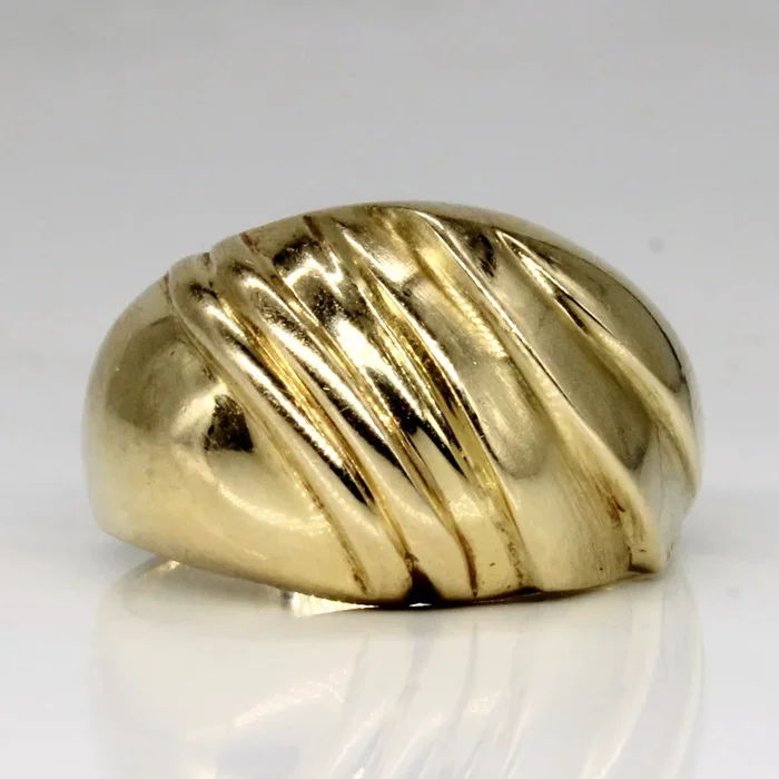 14k Yellow Gold Ring | SZ 8.25 |