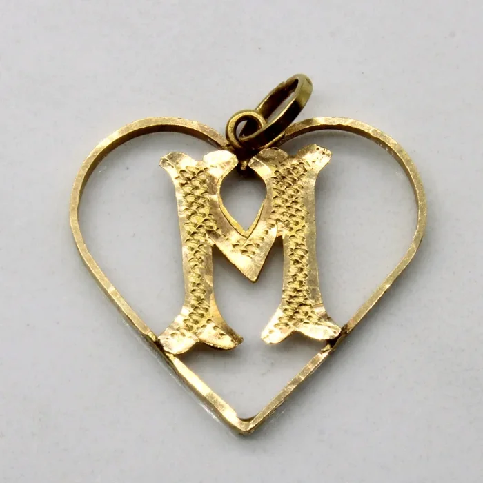 16k Yellow Gold Mother’s Heart Pendant
