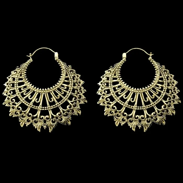 18G Garnish Brass Hangers – Earrings