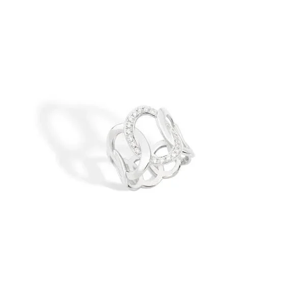 18k White Gold Brera Ring