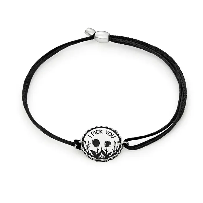 ‘I Pick You’ Pull Cord Bracelet