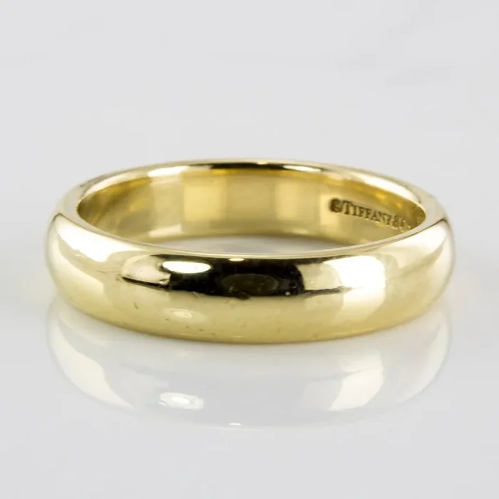 ‘Tiffany & Co.’ Classic Wedding Band | SZ 7.75 |