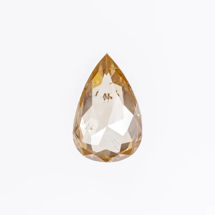“ARBANE” – PEAR CUT CHAMPAGNE SALT & PEPPER DIAMOND