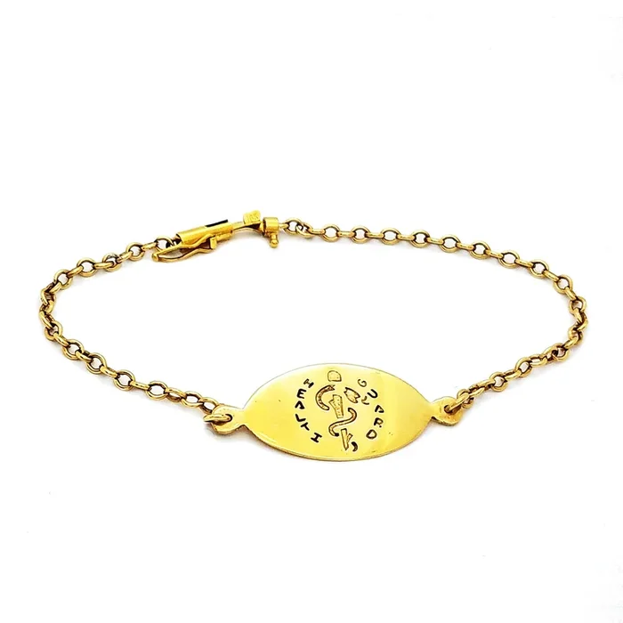 “Health Guard” Bracelet (14K).