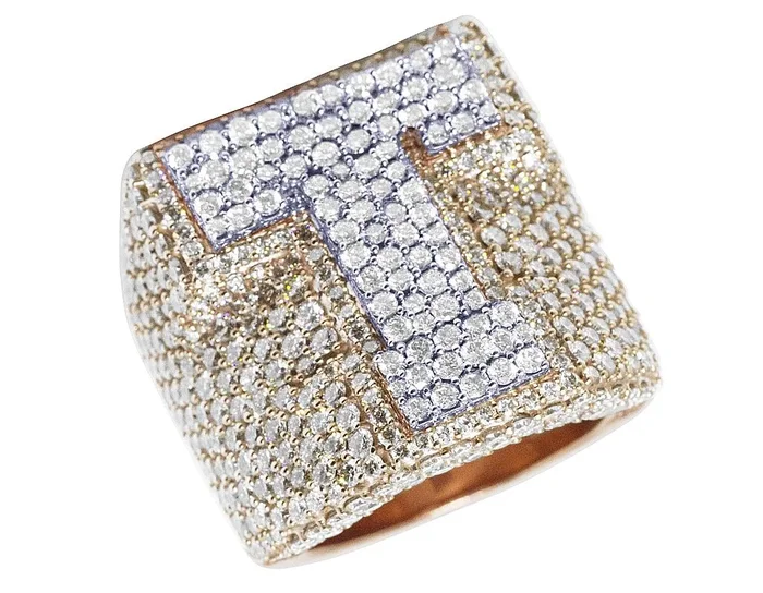 “T” Initial Ring