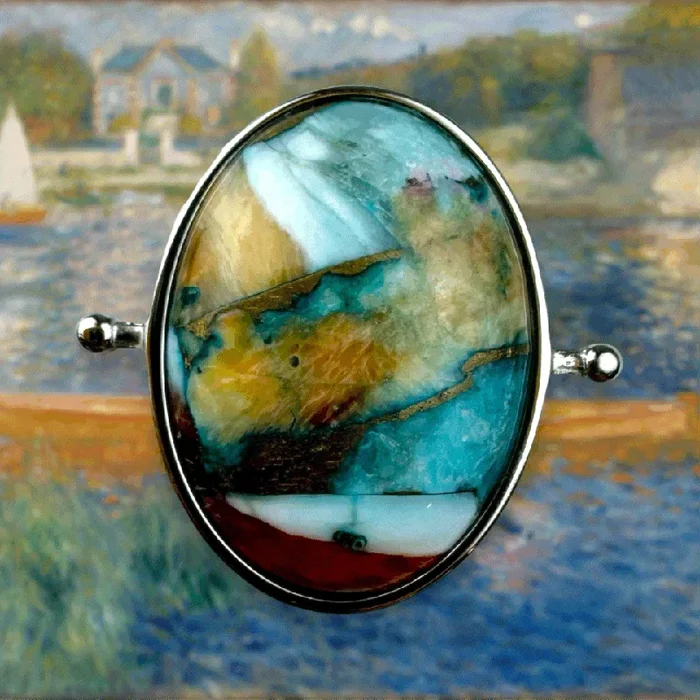 “The Skiff” Mosaic Stone Element – CK Collection