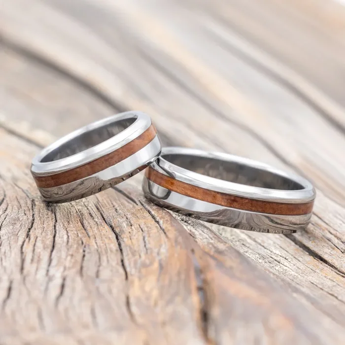 “VERTIGO” – REDWOOD WEDDING MATCHING SET