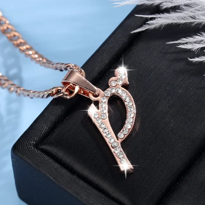 A-Z Crystal Necklace QN185
