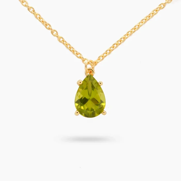 Amare Wear Celebration Collection – August Birthstone Necklace Peridot