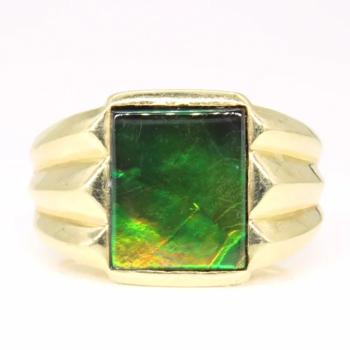 Ammolite Cocktail Ring | 2.50ct | SZ 9 |