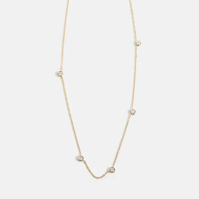 Andra Necklace with Lab-grown Diamonds