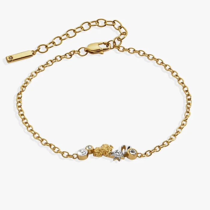 Aries Zodiac Inline Bracelet