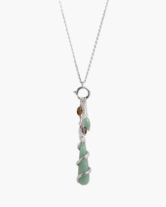 Ascent Detachable Charm Long Necklace