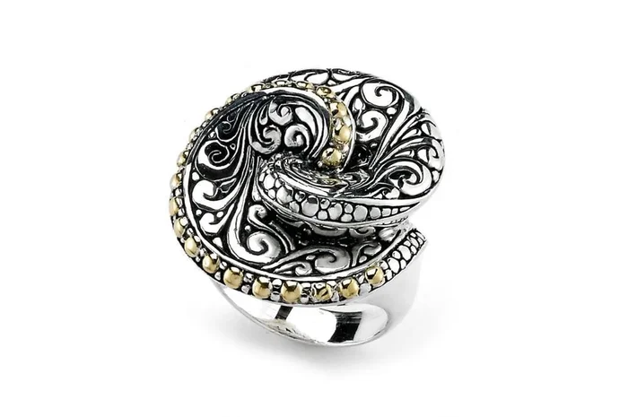Balinese Swirl Ring