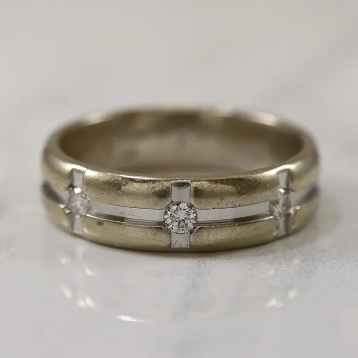 Bar Set Diamond Eternity Band | 0.52ctw | SZ 9.5 |