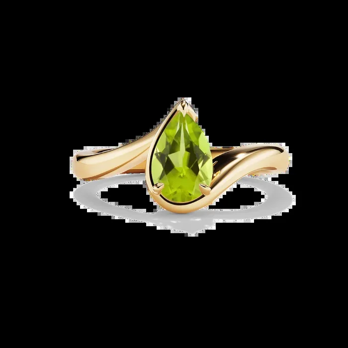 BB TALIA PERIDOT PINKY RING
