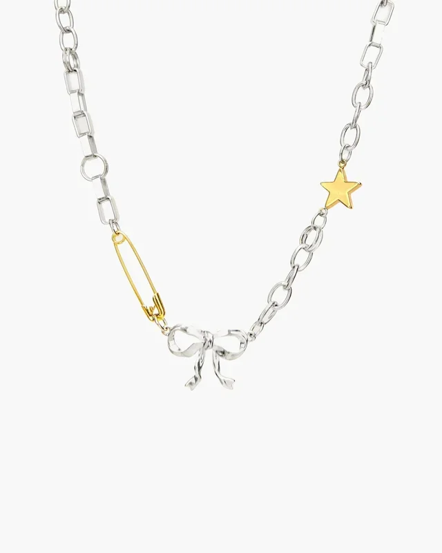 Bow Chain Necklace