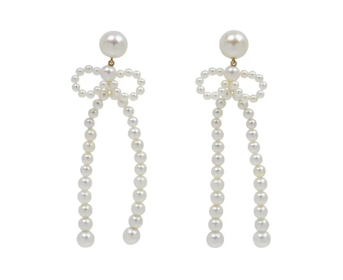 Bow Rosette Earrings