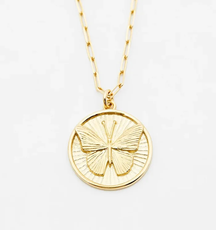 Butterfly Pendant Necklace