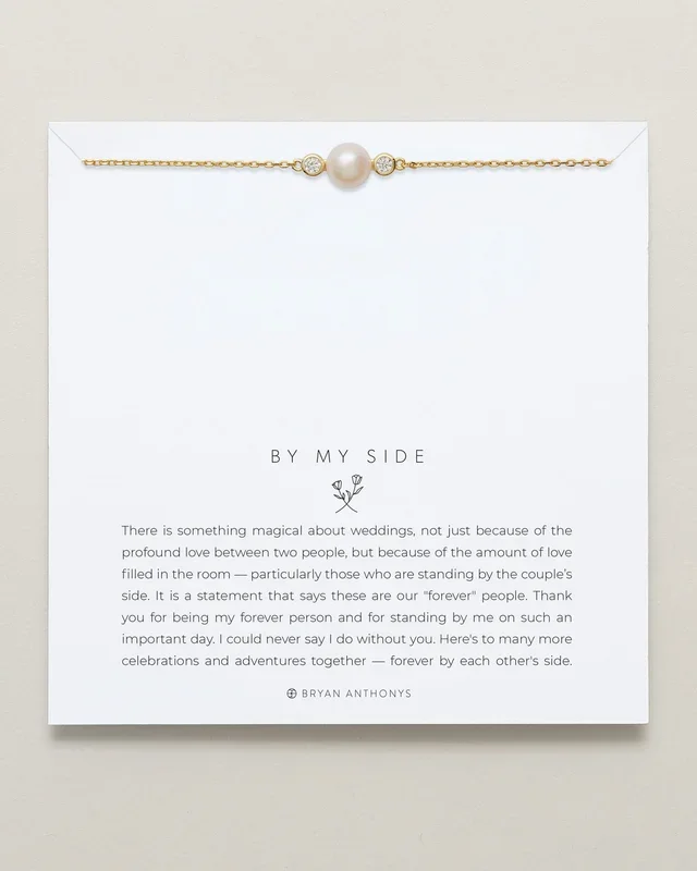 By My Side Pearl Necklace