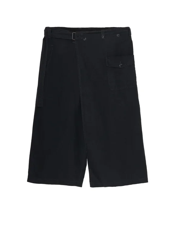 C/NY SULFUR DYEING STONE WASH BIO WRAP SKIRT PANTS