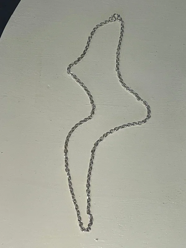 Cable Link Vintage Necklace