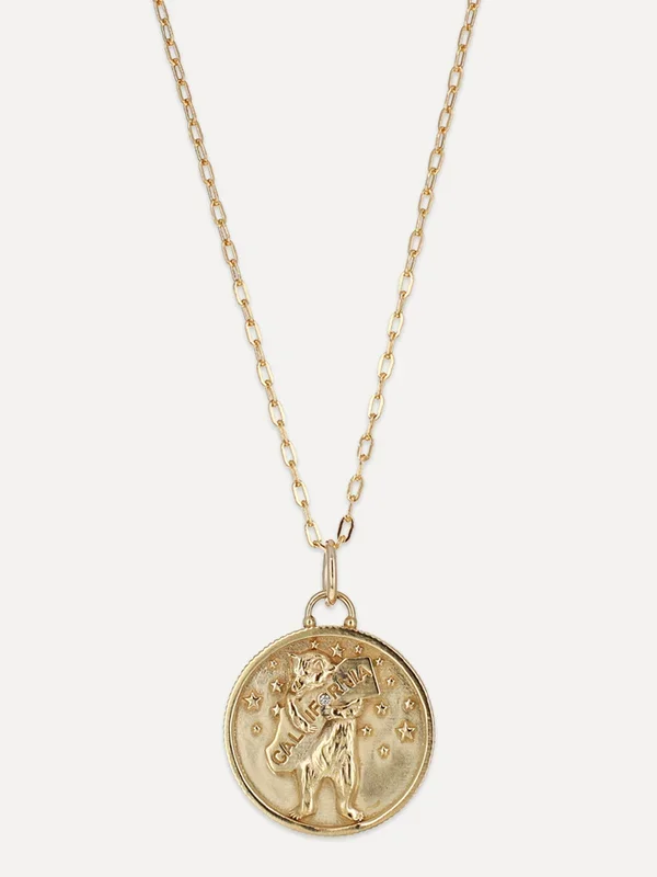 California Bear Necklace