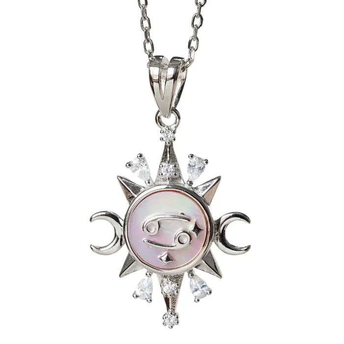 Celestial Horoscope Pendant – Cancer