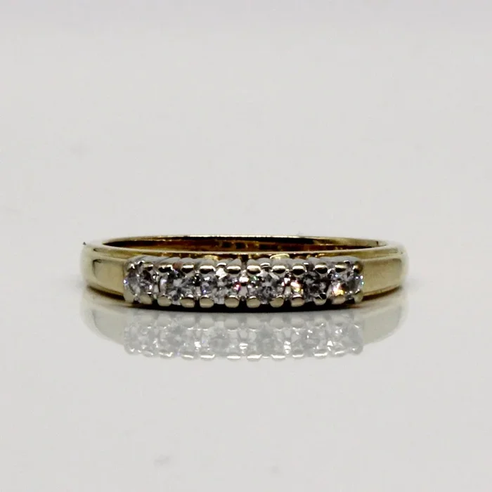 Channel Set Diamond Ring | 0.12ctw | SZ 6.5 |