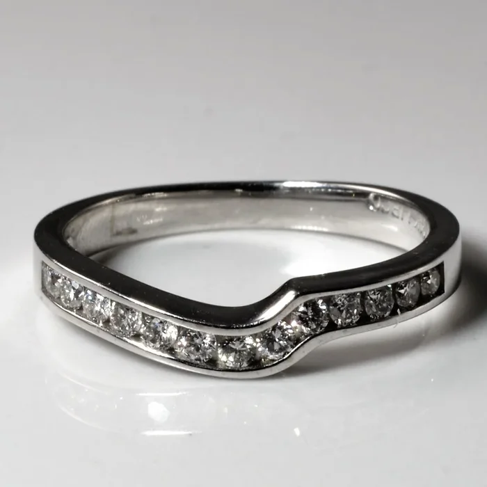 Channel Set Diamond Ring | 0.47ctw | SZ 6.25 |