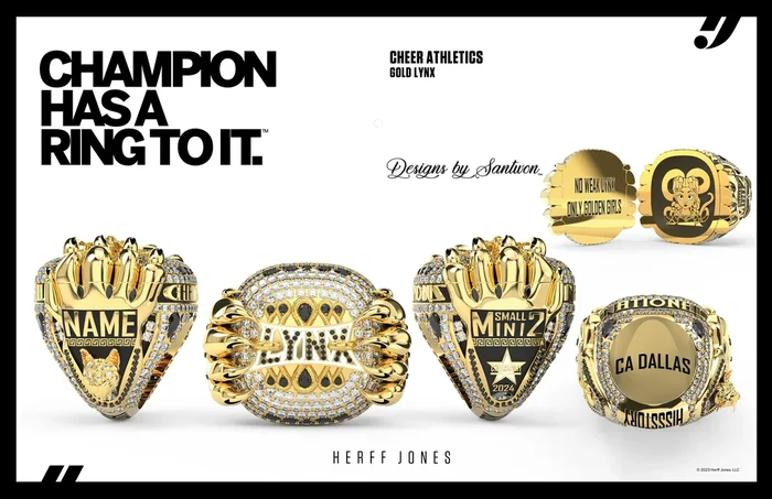 Cheer Athletics Gold Lynx – 2024 Cheersport