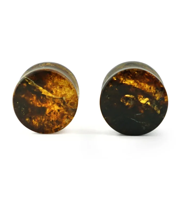 Chiapas Amber Plugs 1/2″ (12mm) Version 22