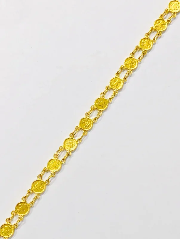 Chinese Zodiac Sign Bracelet (24K)