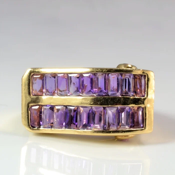 Cluster Set Amethyst Ring | SZ 5 |