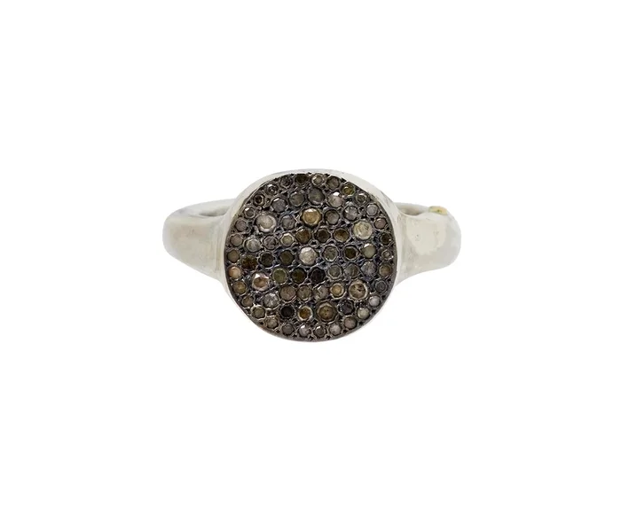 Cognac Diamond Ring