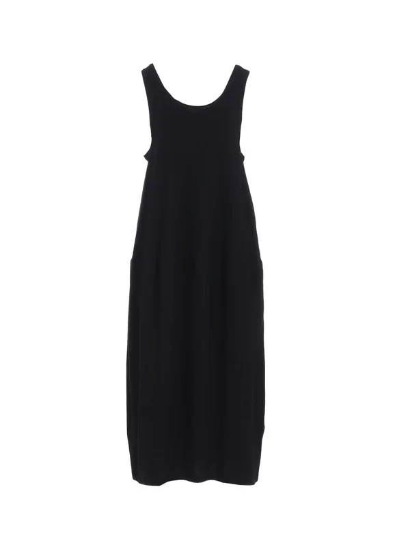 COTTON JERSEY PANEL TANK DRESS