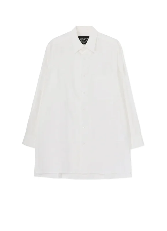COTTON TWILL CLASSIC BIG SHIRT