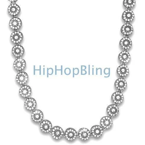 Custom Cluster Bling Bling Chain 36 Inches – 1200 Stones!