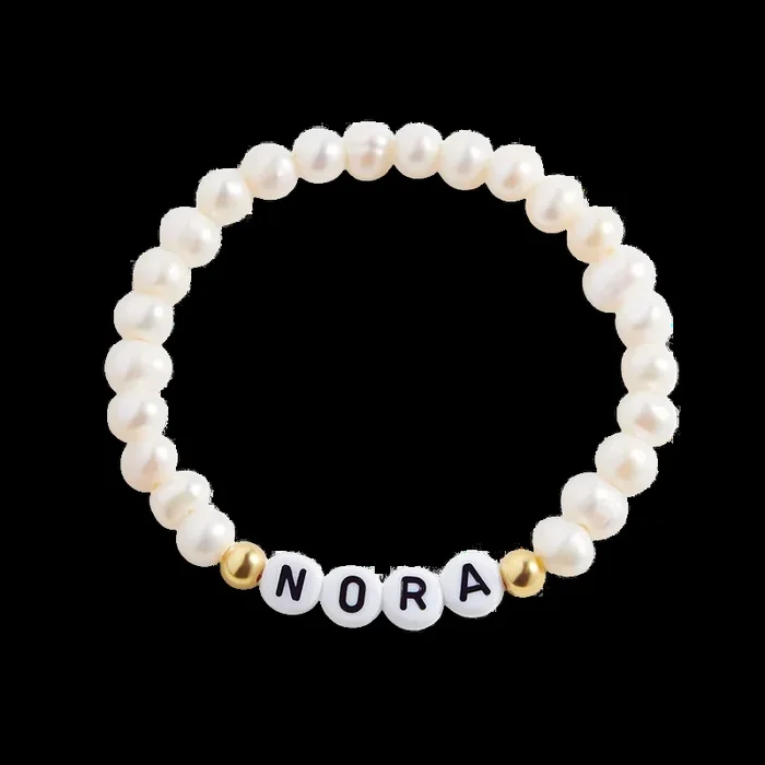 Custom Pearl Beaded Friendship Bracelet