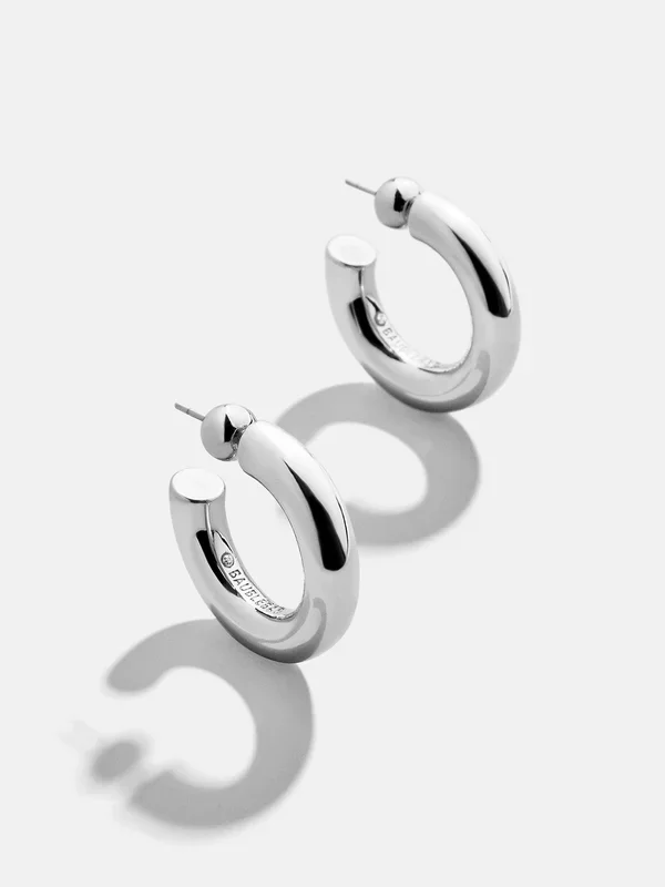 Dalilah Earrings – Silver