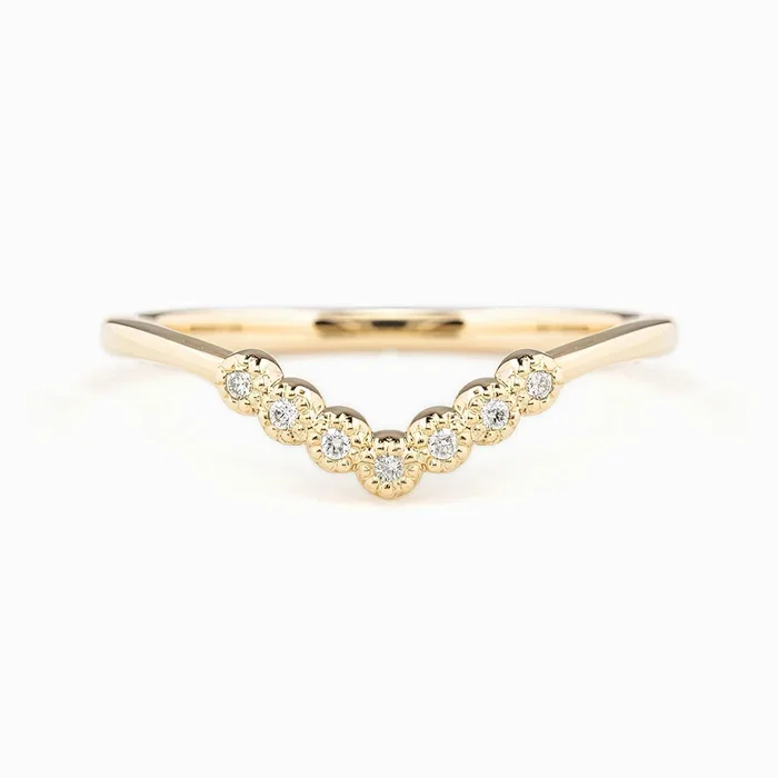 ダリア カーブ リング Dahlia Curved Ring