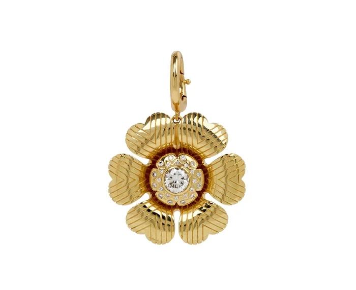 Diamond Camellia Pendant ONLY