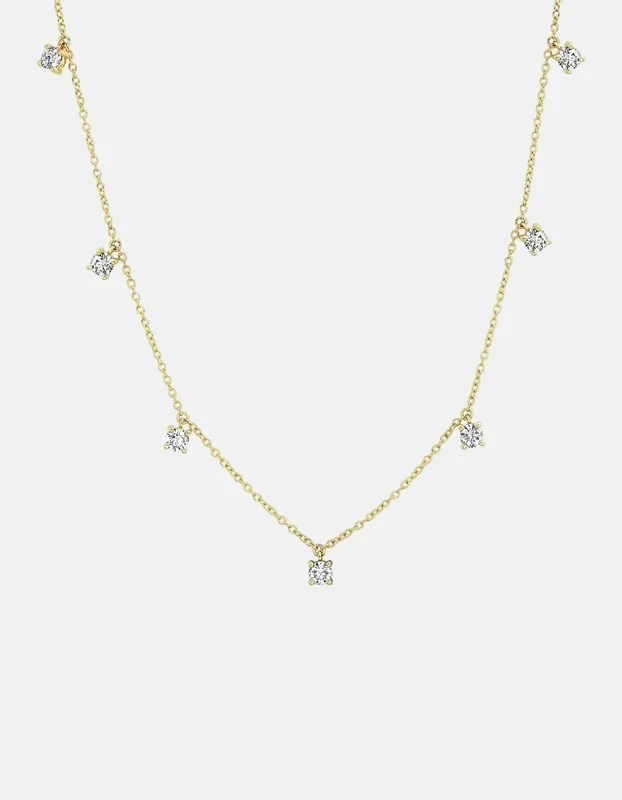 Diamond Charm Necklace