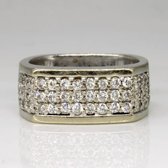 Diamond Cluster Ring | 1.05ctw | SZ 9.25 |